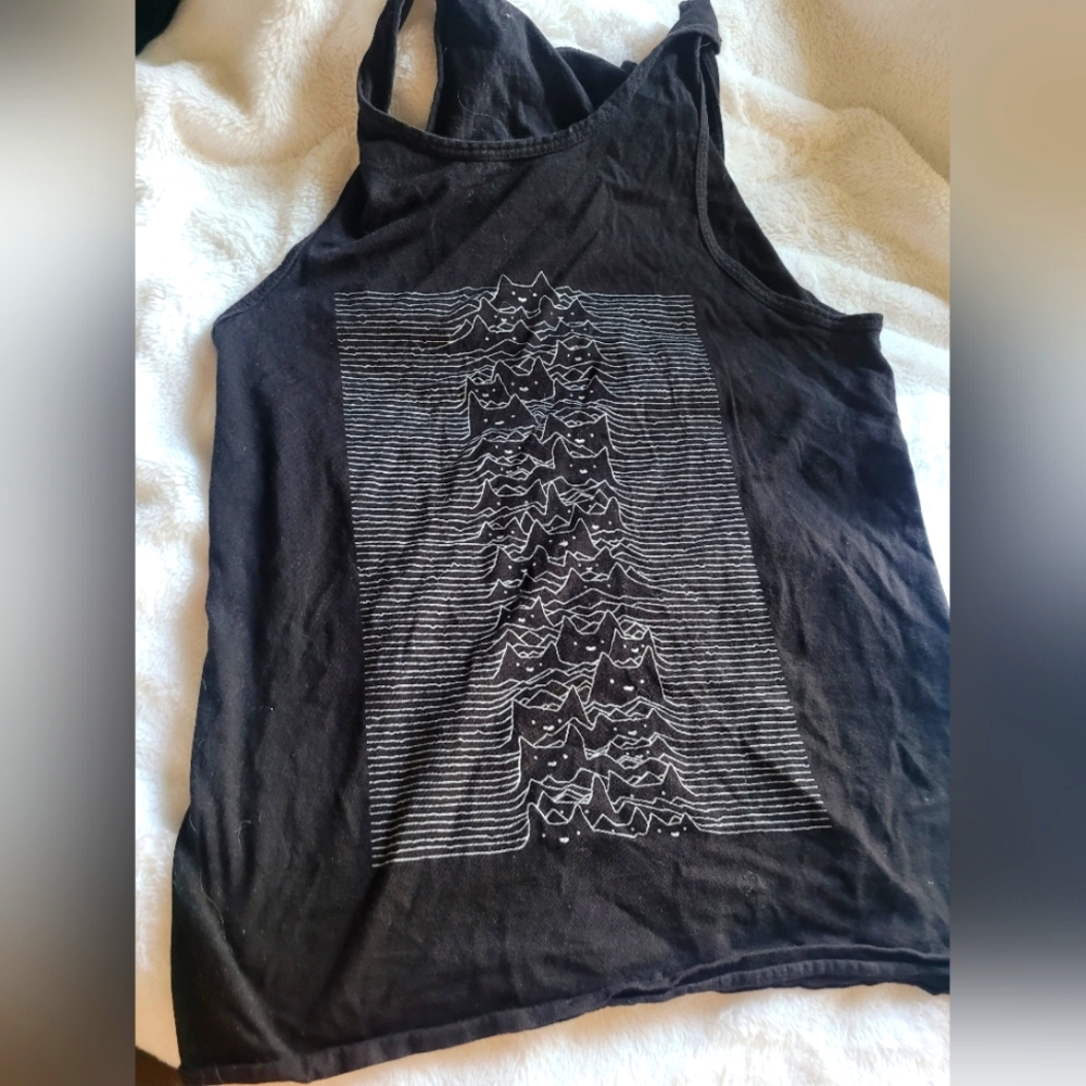 Joy Division Unknown Pleasures Parody Tank Top